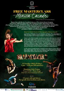 Monica Casadei and Artemis Danza’s Dance Masterclass