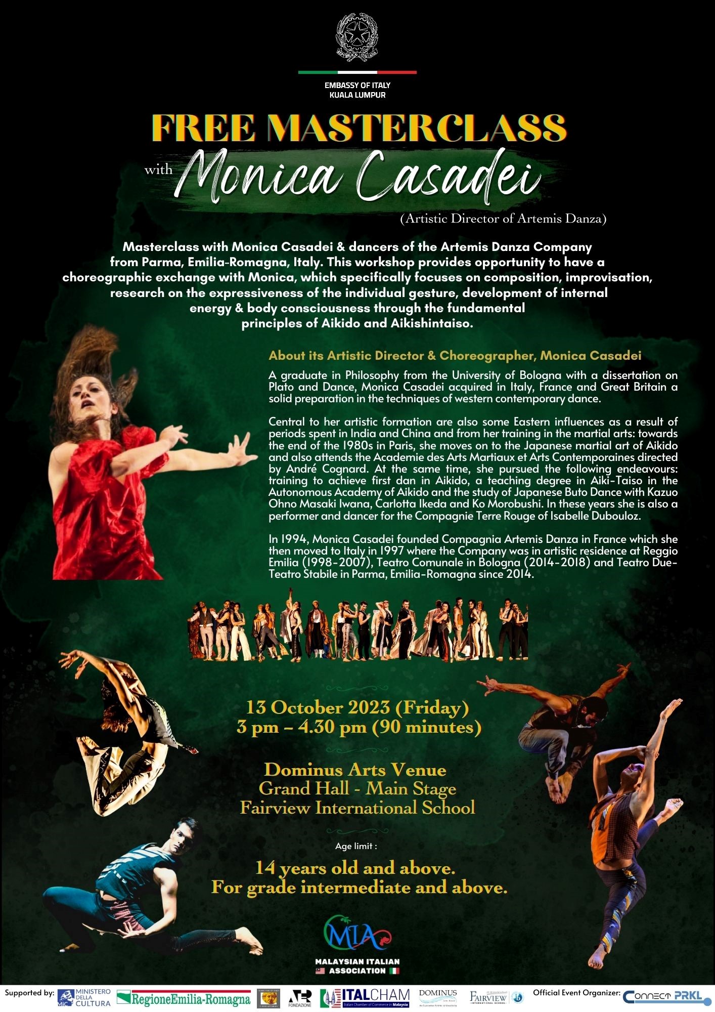 Dominus Arts Venue - KL, Malaysia | Monica Casadei and Artemis Danza's ...