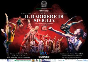 “II Barbiere di Siviglia” Modern Dance Show by Embassy of Italy in Kuala Lumpur